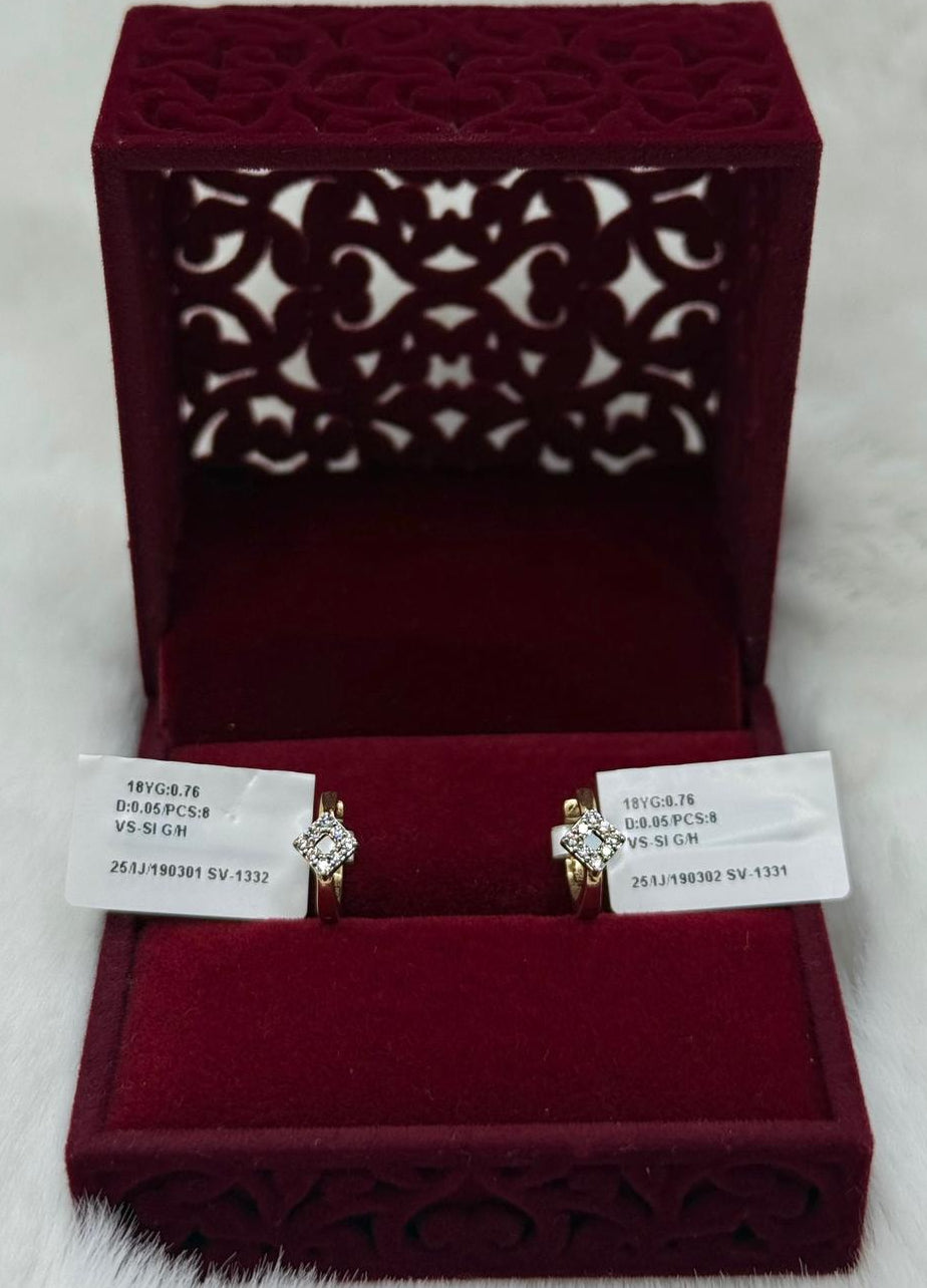 Elexa Diamond Earrings