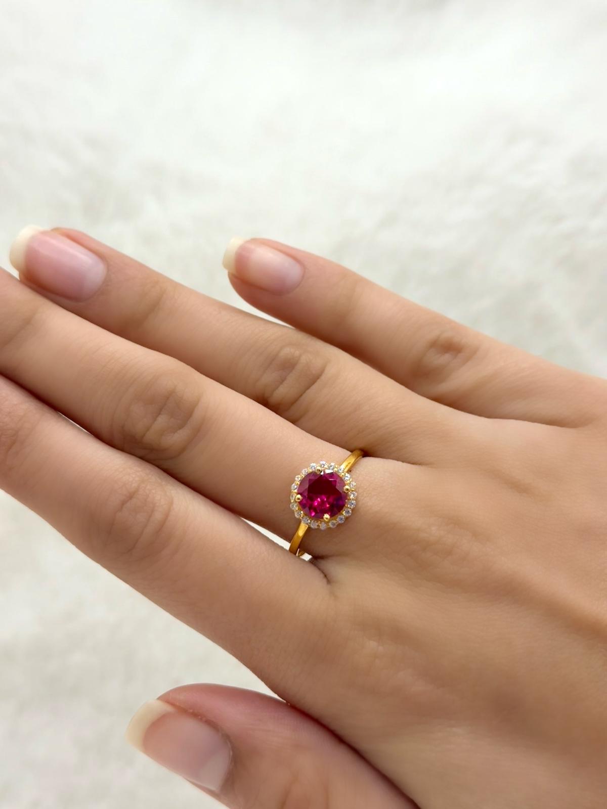 Moonlit Ring- Pink