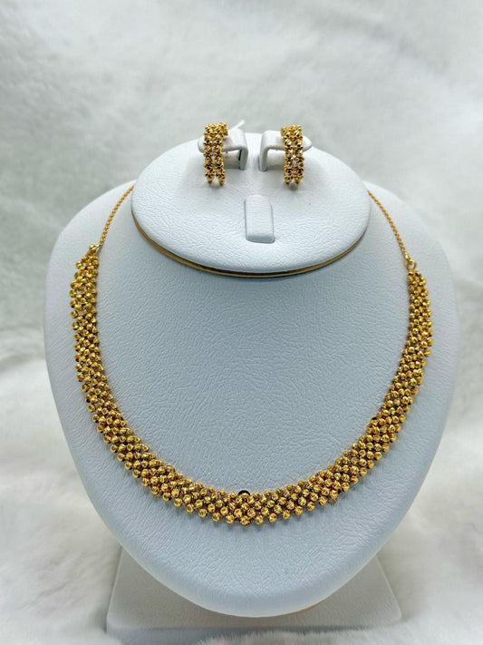 Rhea Reversible Necklace Set