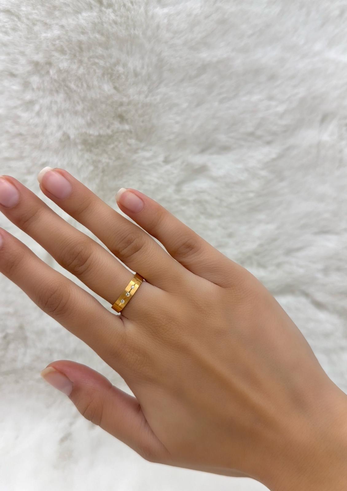 Tri-Love Band Ring