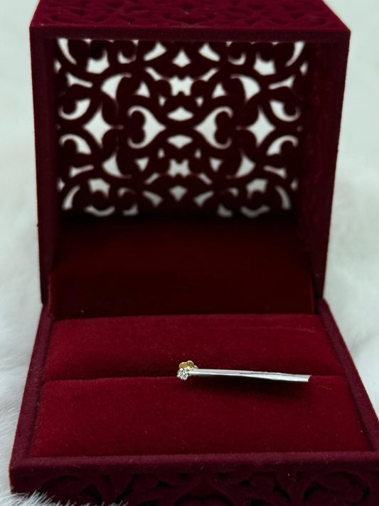 Aurix Diamond Nose Stud V1