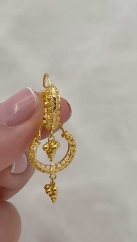 Chand Jhumki V1 Earrings